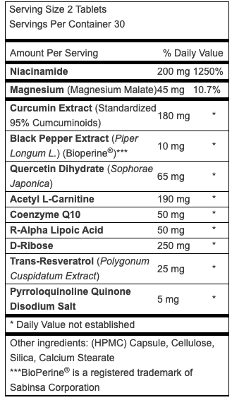 Mitochondrial Formula-supplements